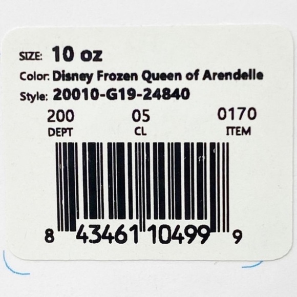 Frozen Water Bottle S’ip by S’well Disney II Elsa Stainless Steel Blue New - Picture 11 of 12